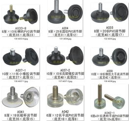 南昌 30 60旦塞帶螺母調節腳 家具配件大量批